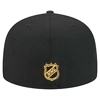 Men's New Era Black Pittsburgh Penguins Core 59FIFTY Fitted Hat