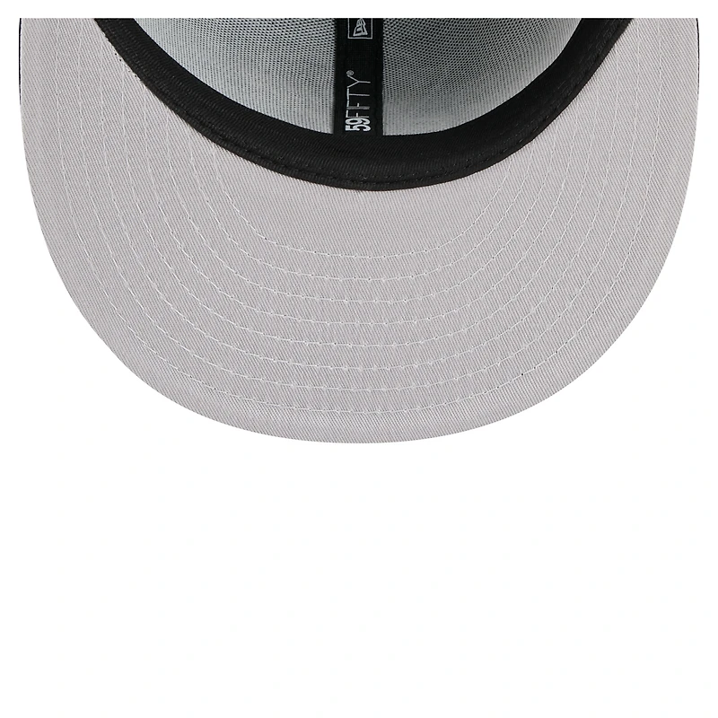 Casquette ajustée 59FIFTY noire des Penguins de Pittsburgh pour homme New Era