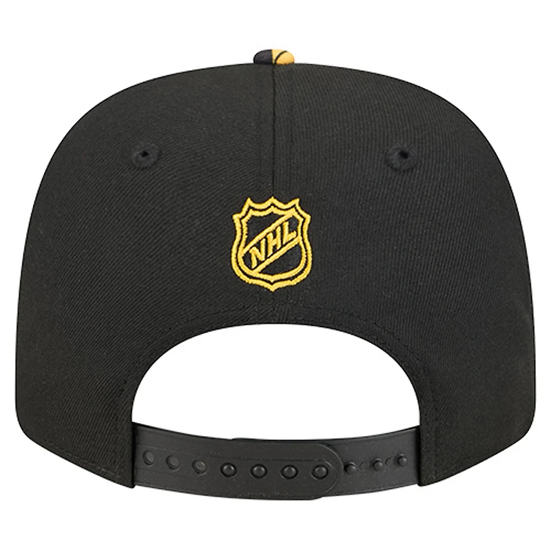 Men's New Era Black Pittsburgh Penguins Mascot Visor 9SEVENTY Adjustable Hat