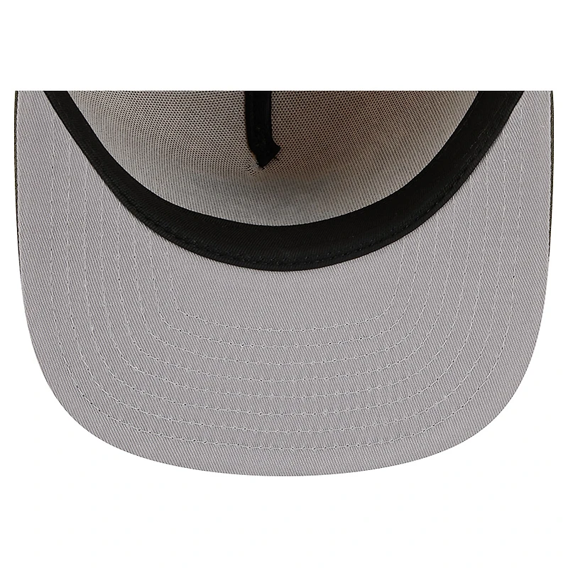 Men's New Era Tan/Olive Pittsburgh Penguins Color Pack Two-Tone 59FIFTY A-Frame Fitted Hat