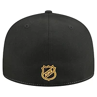 Men's New Era White/Black Pittsburgh Penguins Repeat Two-Tone 59FIFTY Fitted Hat