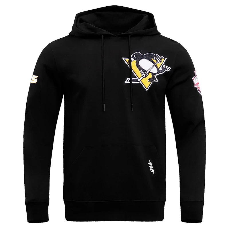 Sweat à capuche classique Pro Standard noir des Penguins de Pittsburgh pour hommes