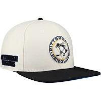 Men's Pro Standard Cream Pittsburgh Penguins Retro Classic Logo Snapback Hat