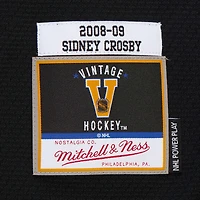 Maillot Sidney Crosby pour homme, noir, Pittsburgh Penguins 2008-09 Power Play