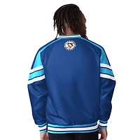 Veste à col en V bleue pour homme des Penguins de Pittsburgh