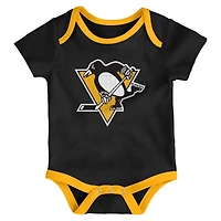 Newborn & Infant Pittsburgh Penguins Legend Three-Piece Bodysuit Set
