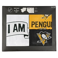 Ensemble de 2 bodys et couvertures pour nouveau-né bébé, choix n° 1 des Penguins Pittsburgh