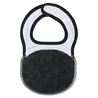 VÊTEMENTS pour nouveau-nés et nourrissons par Erin Andrews White Pittsburgh Penguins Sleep & Play Pull à pieds entièrement zippé avec bavoir