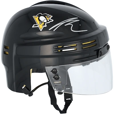 Paul Bissonnette Pittsburgh Penguins Autographed Black Mini Helmet
