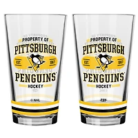 Pittsburgh Penguins 2-Piece Mixing Glass Set