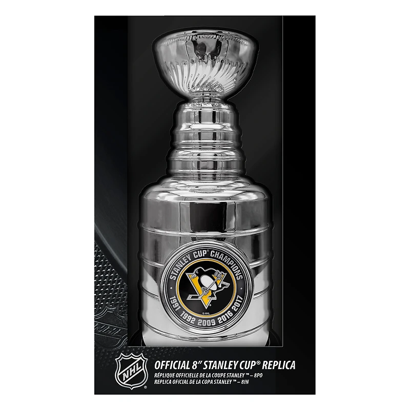 Penguins de Pittsburgh - Réplique de la Coupe Stanley 8''