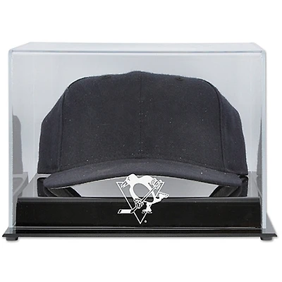 Pittsburgh Penguins Acrylic Team Logo Cap Display Case