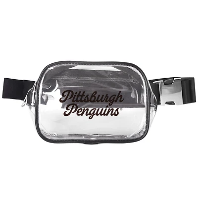 Pittsburgh Penguins Clear Belt Bag