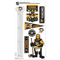 Pittsburgh Penguins - Mascot Repositionable Decal Set
