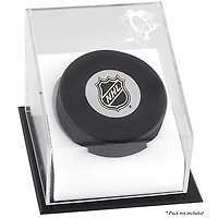 Pittsburgh Penguins Puck Deluxe Logo Display Case
