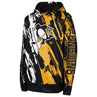 Preschool Black Pittsburgh Penguins Master Snipe Pullover Hoodie