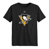 Preschool Outerstuff Black Pittsburgh Penguins Primary Logo T-Shirt