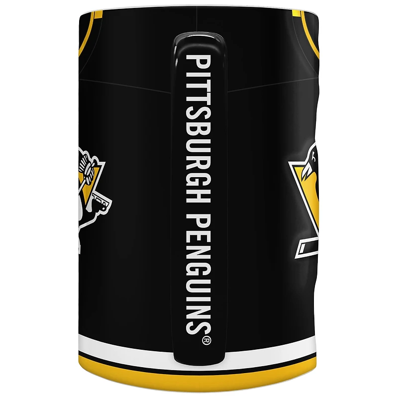 The Sports Vault Pittsburgh Penguins 20 oz. Jersey Sculpted Mug