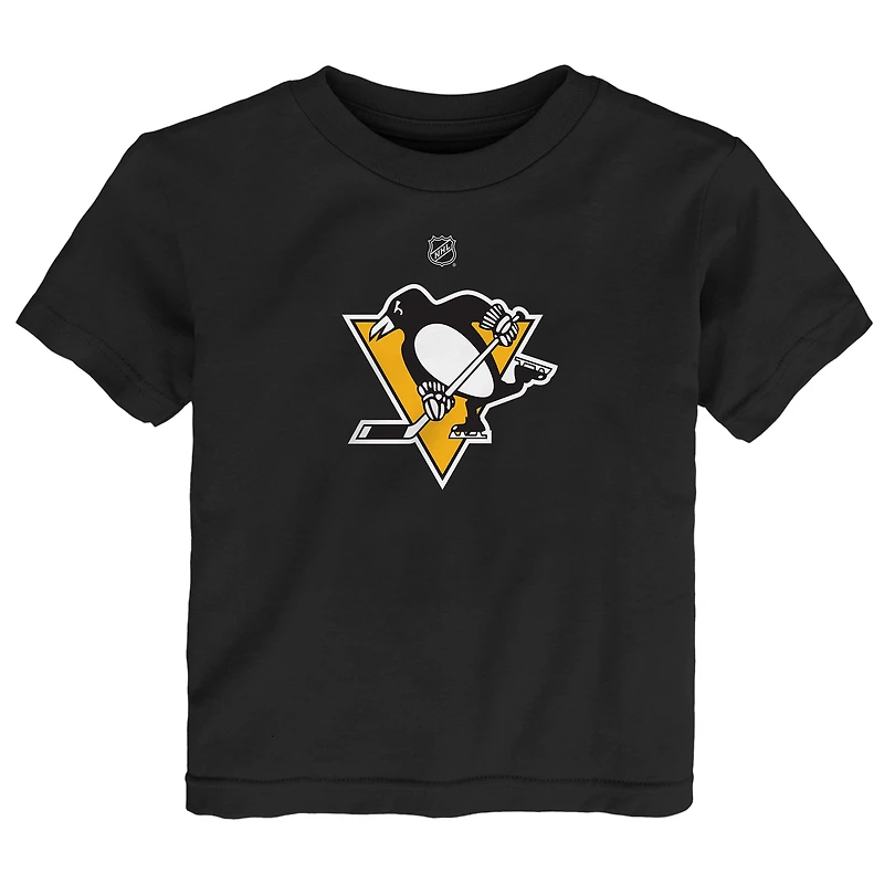 Toddler Outerstuff  Black Pittsburgh Penguins Primary Logo T-Shirt