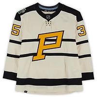Tristan Jarry Pittsburgh Penguins Autographed 2023 Winter Classic adidas Authentic Jersey