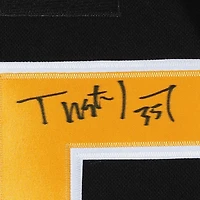 Maillot authentique Adidas noir autographié de Tristan Jarry, des Penguins de Pittsburgh