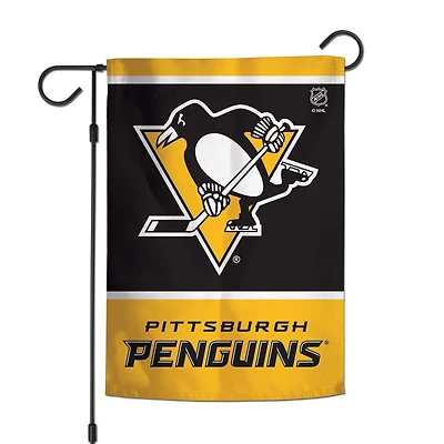 WinCraft Pittsburgh Penguins 12" x 18" Double-Sided Garden Flag