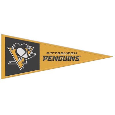 WinCraft Pittsburgh Penguins 13" x 32" Wool Primary Logo Pennant