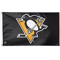 WinCraft Pittsburgh Penguins Drapeau de luxe 3 pi x 5 pi