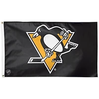 WinCraft Pittsburgh Penguins 3' x 5' Deluxe - Single-Sided Flag