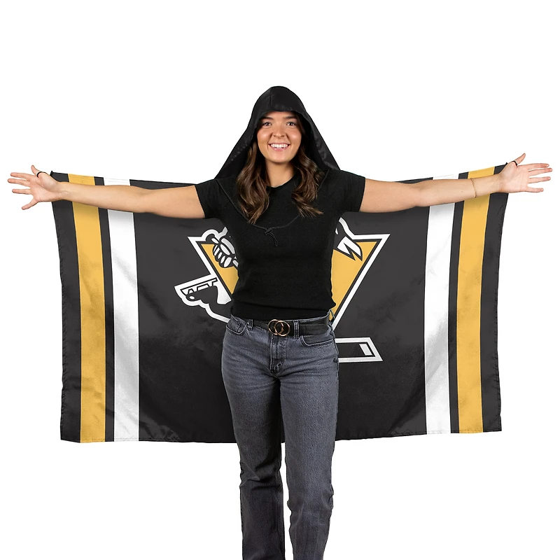 WinCraft Pittsburgh Penguins 3' x 5' Hoodie Flag