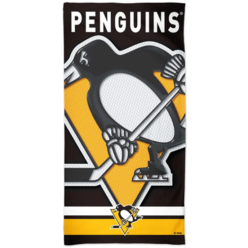 WinCraft Pittsburgh Penguins 30" x 60" Spectra Beach Towel