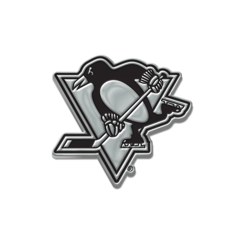 WinCraft Pittsburgh Penguins Chrome Auto Emblem