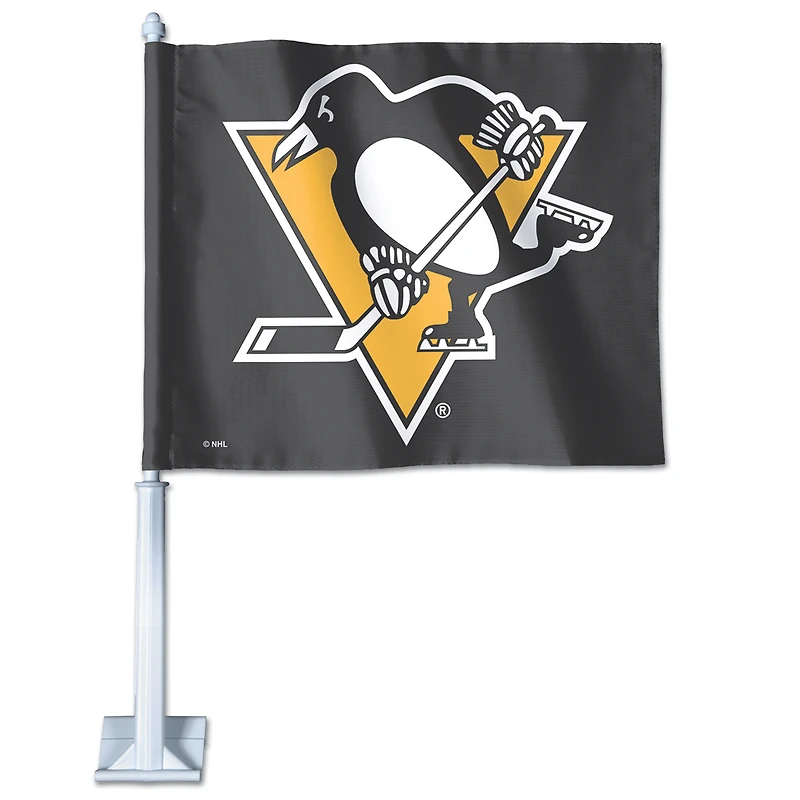 WinCraft Pittsburgh Penguins Double-Sided Car Flag