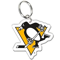 WinCraft Pittsburgh Penguins Logo Porte-clés en acrylique de qualité supérieure