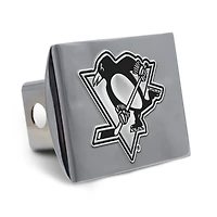 Cache-attelage en métal chromé haut de gamme WinCraft Pittsburgh Penguins