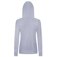 Women's Levelwear  Heather Gray Pittsburgh Penguins Hockey Fights Cancer Relay Pullover Hoodie