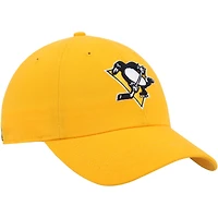 Casquette ajustable Miata Clean Up de l'équipe des Penguins de Pittsburgh Gold '47 pour femmes