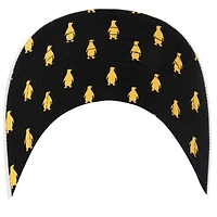 Women's '47 White Pittsburgh Penguins Confetti Clean Up Adjustable Hat