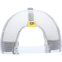 Women's adidas Gray/White Pittsburgh Penguins Foam Trucker Snapback Hat