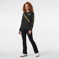 Women's Champion  Black Pittsburgh Penguins 2-Hit Long Sleeve T-Shirt