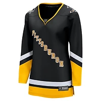 Maillot noir alternatif Breakaway des Penguins de Pittsburgh pour femmes Fanatics