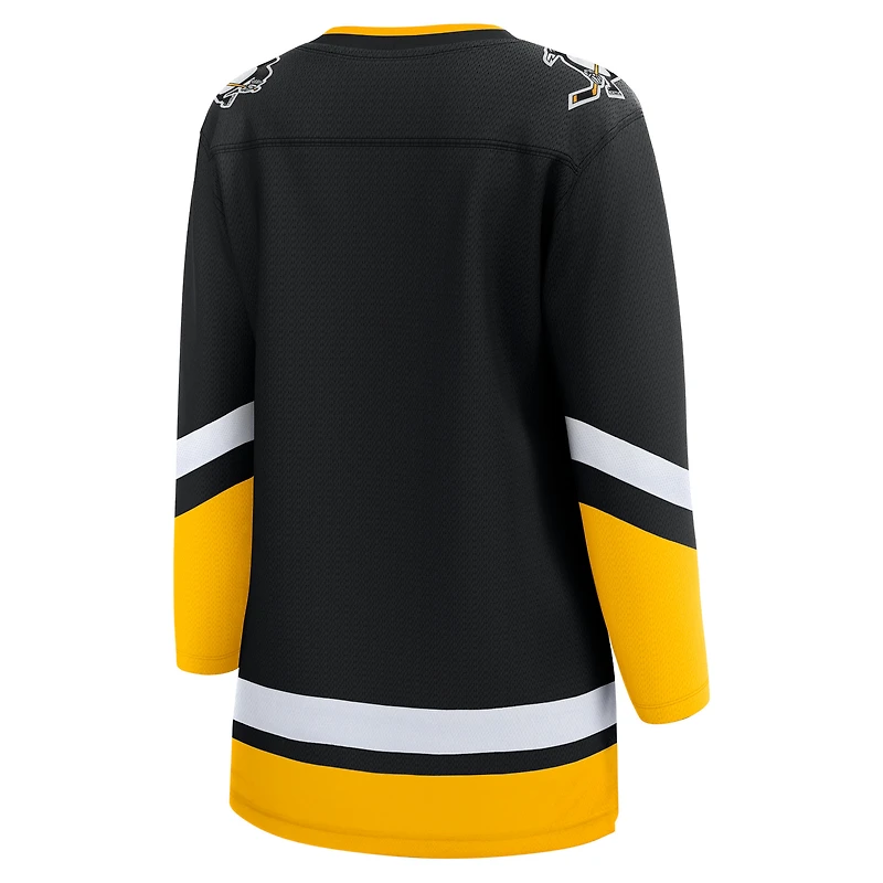 Maillot noir alternatif Breakaway des Penguins de Pittsburgh pour femmes Fanatics