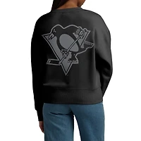 Sweat-shirt à capuche noir Elements Flow des Penguins de Pittsburgh pour femmes Fanatics