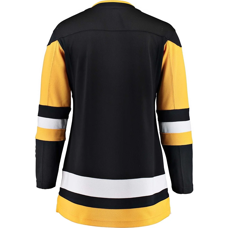 Women's Fanatics Black Pittsburgh Penguins Home Breakaway Jersey