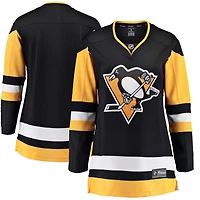 Women's Fanatics  Black Pittsburgh Penguins Home Breakaway Jersey