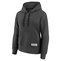 Women's Fanatics Charcoal Pittsburgh Penguins Elements Future Ground Subtle Tonal Pullover Hoodie