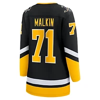 Fanatics pour femmes Evgeni Malkin Noir Pittsburgh Penguins Alternate Premier Breakaway Player Maillot