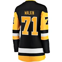 Women's Fanatics Evgeni Malkin Black Pittsburgh Penguins Home Breakaway Player Jersey