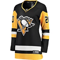 Women's Fanatics Lars Eller Black Pittsburgh Penguins Home Breakaway Player Jersey