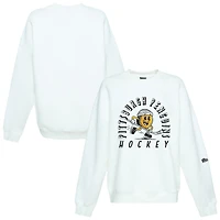 Sweat-shirt oversize Hype and Vice blanc Pittsburgh Penguins Action Mascot pour femme